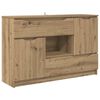 vidaXL Serv&iacute;rovacia skriňa so z&aacute;suvkou Remeseln&yacute; dub 100 x 30 x 65,6