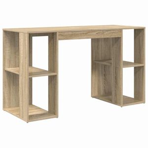 vidaXL St&ocirc;l Sonoma dub Kompozitn&eacute; drevo 130 x 50.5 x 75 cm