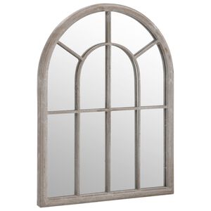 vidaXL Z&aacute;hradn&eacute; zrkadlo pieskov&eacute; 60x45 cm exteri&eacute;rov&eacute; železo