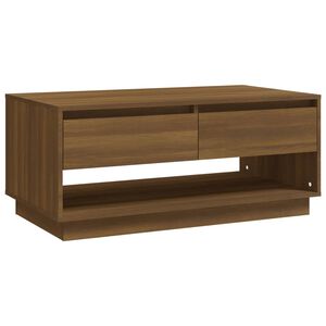 vidaXL Konferenčn&yacute; stol&iacute;k, hned&yacute; dub 102,5x55x44 cm, kompozitn&eacute; drevo