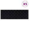 vidaXL Schodiskov&eacute; stupne 5 ks 25x75 cm guma