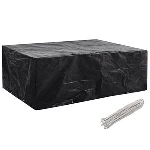 vidaXL Obal na z&aacute;hradn&yacute; n&aacute;bytok s 8 očkami 242x162x100 cm