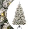 vidaXL Umel&yacute; vianočn&yacute; stromček 240 cm 300 LED Tepl&aacute; biela PVC a oceľ
