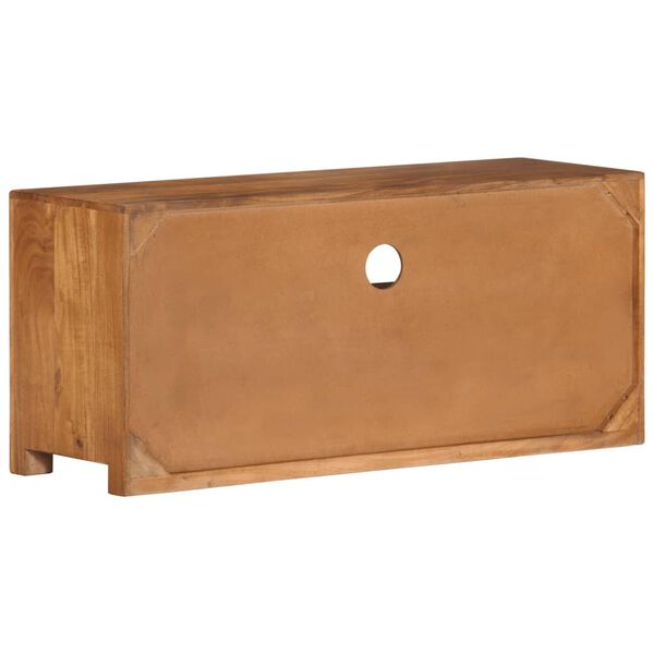 vidaXL TV skrinka 90x30x40 cm masívne akáciové drevo