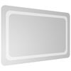 vidaXL LED k&uacute;peľňov&eacute; zrkadlo 50x80 cm