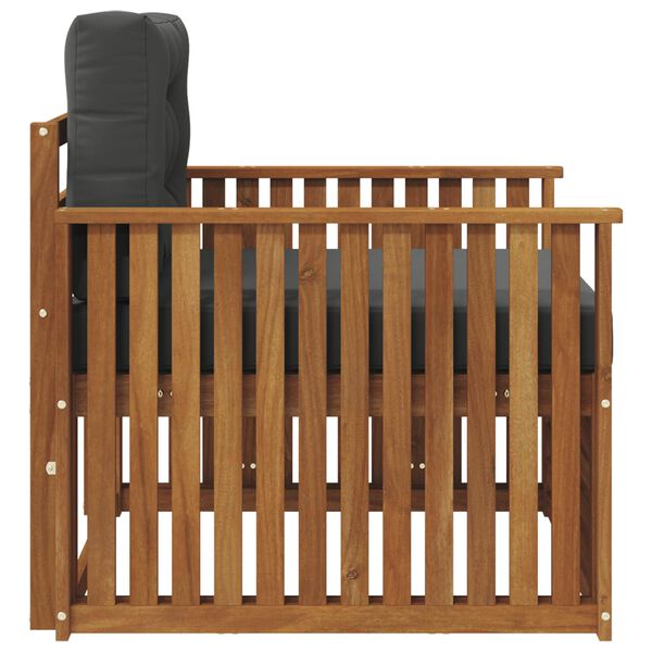 vidaXL Z&aacute;hradn&aacute; s&uacute;prava gaučov Mas&iacute;vne ak&aacute;ciov&eacute; drevo a polyester