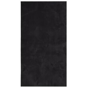 vidaXL Koberec HUARTE s kr&aacute;tkym vlakom um&yacute;vateľn&yacute; čierny 60x110 cm