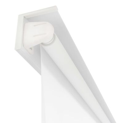 vidaXL Sprchová roleta, 120x240 cm, biela