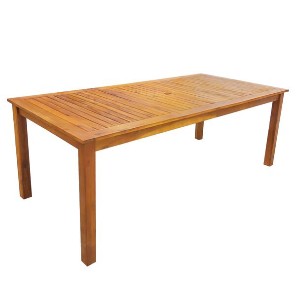 vidaXL 9-dielna vonkaj&scaron;ia jed&aacute;lensk&aacute; s&uacute;prava mas&iacute;vne ak&aacute;ciov&eacute; drevo