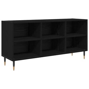 vidaXL TV skrinka 103,5 x 30 x 50 cm Čierny dub Kompozitn&eacute; drevo