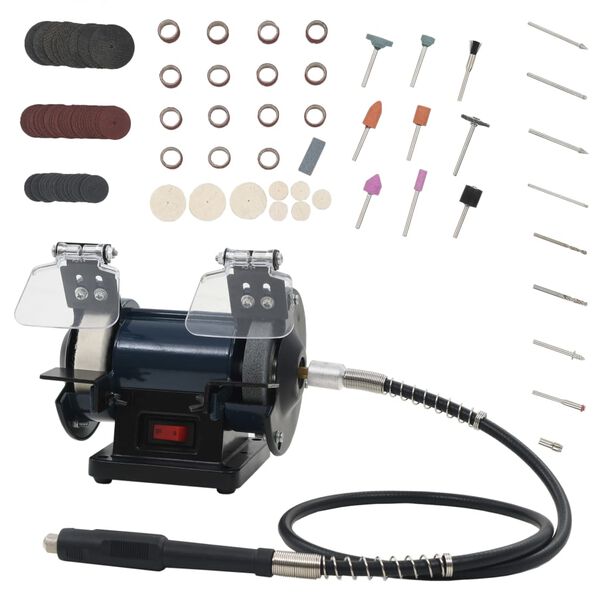 vidaXL Stoln&aacute; br&uacute;ska 101-dielna sada 50 W 75 mm