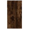 vidaXL Konzolov&yacute; stol&iacute;k dymov&yacute; dub 100x39x75 cm spracovan&eacute; drevo