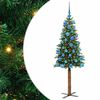 vidaXL &Uacute;zky vianočn&yacute; stromček Zelen&aacute; 150 cm