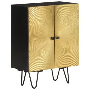 vidaXL Komoda 55x30x75 cm masívne mangovníkové drevo