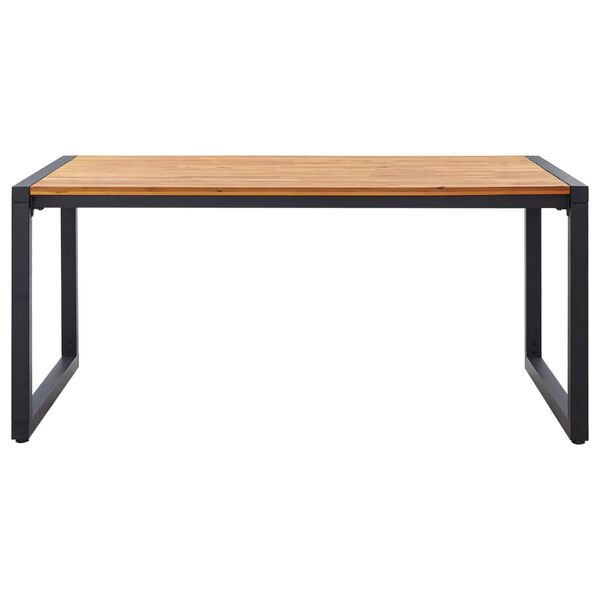 vidaXL 5-dielna z&aacute;hradn&aacute; jed&aacute;lensk&aacute; s&uacute;prava čierna