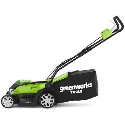 Greenworks Kosačka na trávu s 2x40 V 2 Ah batériou G40LM35 2501907UC