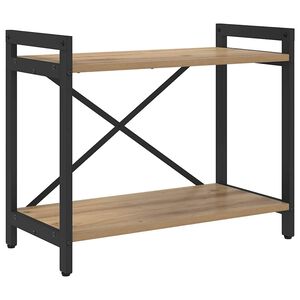 vidaXL Reg&aacute;l na knihy Remeseln&yacute; dub 60 x 30 x 50 cm Kompozitn&eacute; drevo