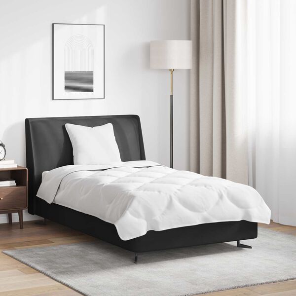 vidaXL Sada prikr&yacute;vok s vank&uacute;&scaron;om 2 pcs Biela Mikrovl&aacute;kno