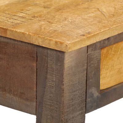 vidaXL Konzolový stolík masívne drevo vintage štýl 118x30x80 cm