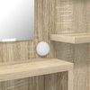 vidaXL Toaletn&eacute; stol&iacute;ky do sp&aacute;lne Sonoma dub 80 x 39,6 x 135 cm