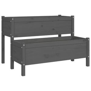 vidaXL Kvetin&aacute;č 110x84x75 cm cm borovicov&yacute; mas&iacute;v