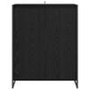 vidaXL Skriňa na top&aacute;nky Čierny dub 79 x 36 x 100 cm Kompozitn&eacute; drevo