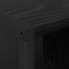 vidaXL Knižnica 2 pcs Čierny dub 99,5 x 30 x 108,5 cm Kompozitné drevo