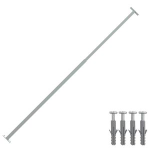 vidaXL Nastaviteľn&aacute; bezpečnostn&aacute; okenn&aacute; li&scaron;ta 710-1200 mm
