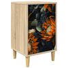 vidaXL Nočn&yacute; stol&iacute;k LOCHEM Dub sonoma 36 x 33 x 60 cm Kompozitn&eacute; drevo