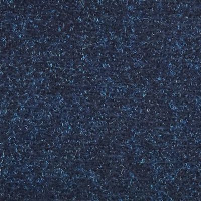 vidaXL Samolepiace nášľapy na schody 15 ks námornícke modré 56x17x3 cm vpichovaná textília