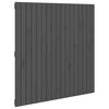 vidaXL N&aacute;stenn&eacute; čelo postele siv&eacute; 108x3x110 cm mas&iacute;vna borovica