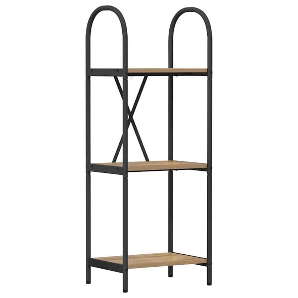 vidaXL Reg&aacute;l na knihy Remeseln&yacute; dub 40 x 30 x 109 cm Kompozitn&eacute; drevo