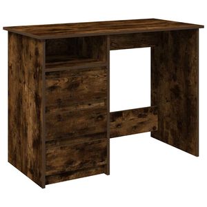 vidaXL St&ocirc;l dymov&yacute; dub 102x50x75 cm kompozitn&eacute; drevo