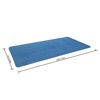 Bestway Sol&aacute;rna baz&eacute;nov&aacute; plachta Flowclear obdĺžnikov&aacute; 703x336cm modr&aacute;