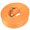 vidaXL Upínacie popruhy s račňou 4 ks, 1 tona, 6mx38mm, oranžové
