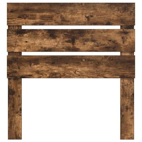 vidaXL Zadn&eacute; čelo Dymov&aacute; dub 90 cm Kompozitn&eacute; drevo