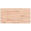 vidaXL K&uacute;peľňov&aacute; doska 100x50x1,5 cm mas&iacute;vny buk