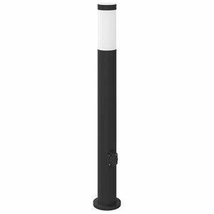 vidaXL Stĺpikov&eacute; svietidlo so z&aacute;suvkou 80 cm nehrdzavej&uacute;ca oceľ IP44
