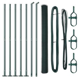 vidaXL Stĺp na plot. Zelen&aacute;