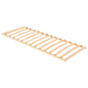 vidaXL Lamelov&yacute; ro&scaron;t Hned&aacute; 70 x 190 cm Mas&iacute;vne bukov&eacute; drevo
