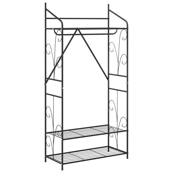 vidaXL Otvoren&aacute; skriňa Jednofarebn&yacute; 78 x 36 x 158 cm