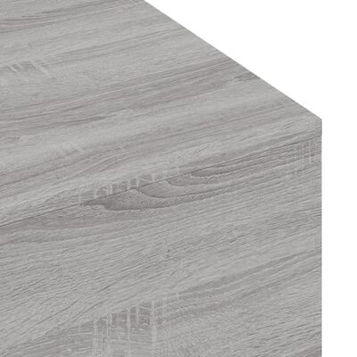 vidaXL Konferenčný stolík sivý dub sonoma 100x49,5x31 cm kompoz. drevo