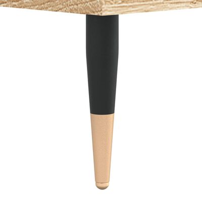 vidaXL Konferenčný stolík dub sonoma 50x50x40 cm spracované drevo