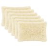 vidaXL Poťah na podložku 6 pcs HEERLEN Kr&eacute;mov&aacute; 50 x 70 cm PV fleece