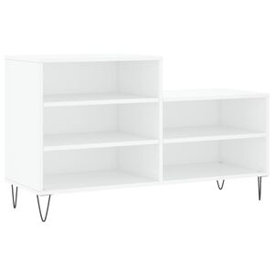 vidaXL Botn&iacute;k biely 102x36x60 cm spracovan&eacute; drevo