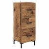 vidaXL Highboard Star&eacute; drevo 34,5 x 34 x 180 cm Kompozitn&eacute; drevo