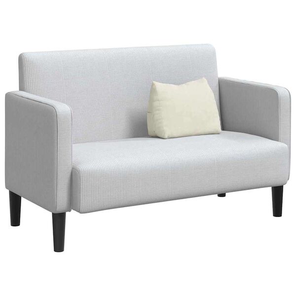 vidaXL Podu&scaron;ka na chrb&aacute;t Kr&eacute;mov&aacute; 45 x 20 x 35 cm Kord&uacute;rov&aacute; tkanina