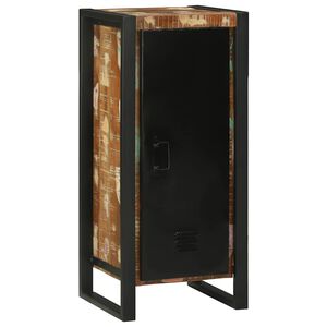 vidaXL K&uacute;peľňov&aacute; skriňa Hned&aacute; 40 x 35 x 90 cm Mas&iacute;vne obnoven&eacute; drevo