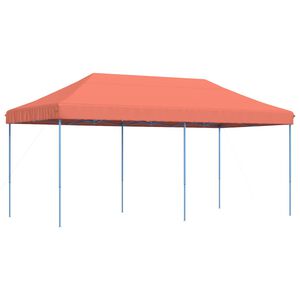 vidaXL Skladac&iacute; pop-up p&aacute;rty stan tehlov&yacute; 580x292x315 cm