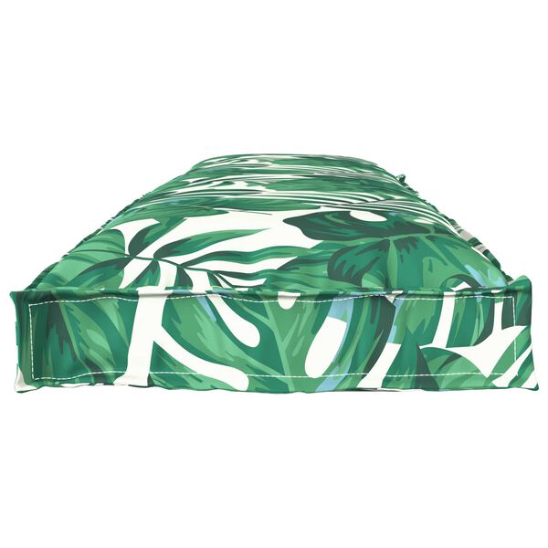 vidaXL Sada vank&uacute;&scaron;ov na palete 2 pcs Vzor listov 150 x 40 x 8 cm